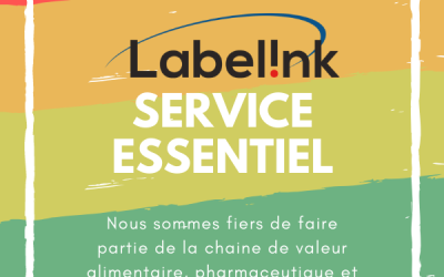 Labelink : service essentiel et fier de faire partie de la chaine de valeur alimentaire, pharmaceutique et chimique