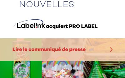 Labelink poursuit son expansion aux États-Unis avec l’acquisition de l’imprimeur flexographique Pro Label