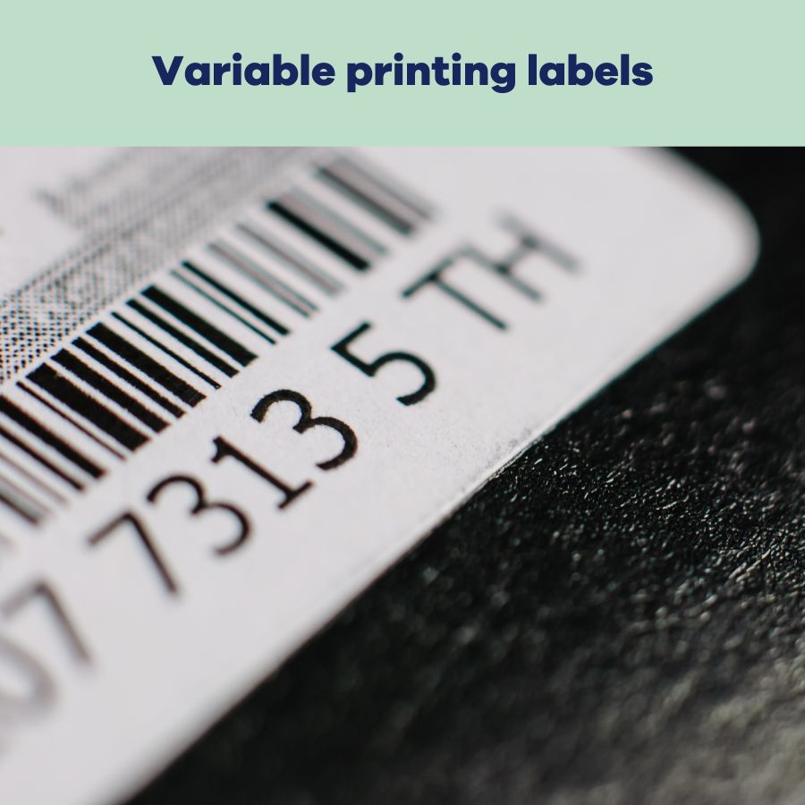 On demand printing of chemical product labels