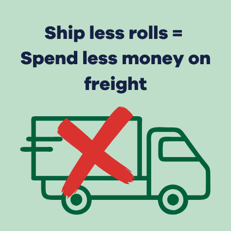 ship less rolls