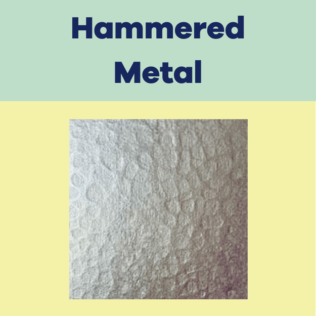 Premium Label - Hammered Metal