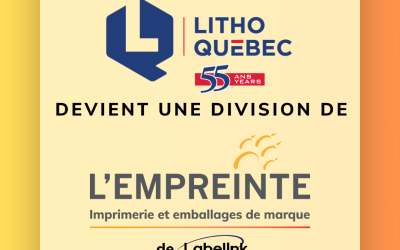 Labelink poursuit sa stratégie en boîtes pliantes avec l’acquisition de Litho Québec.