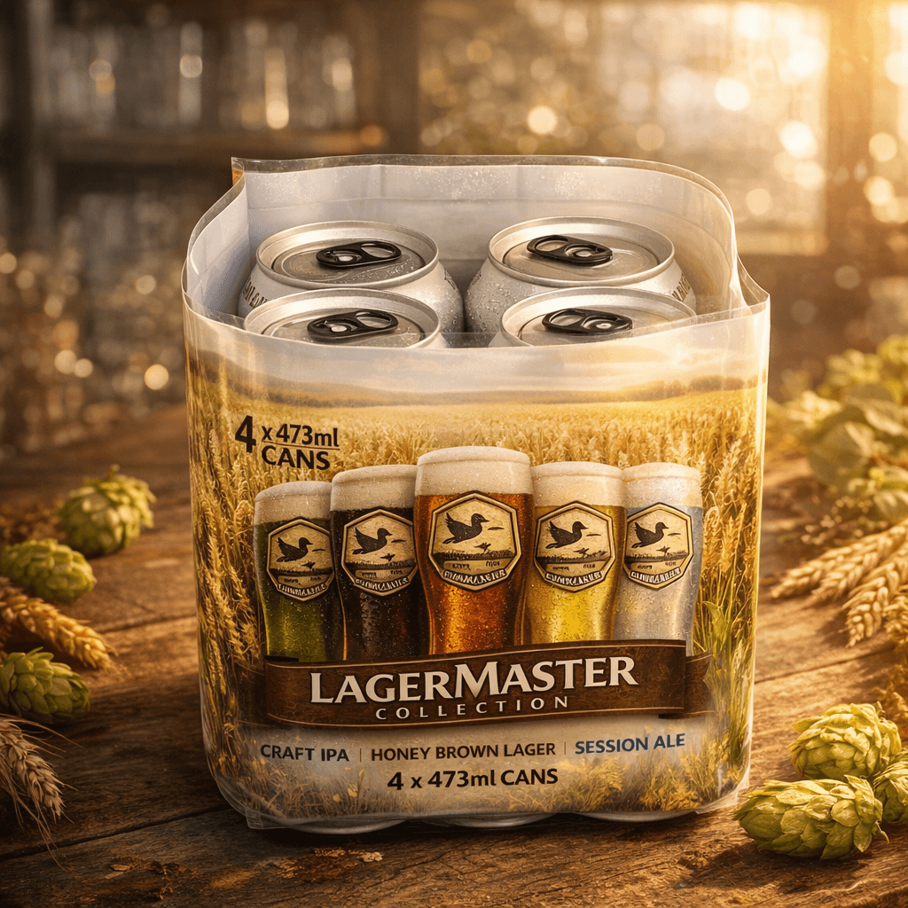 4 pack of beer in a multipack