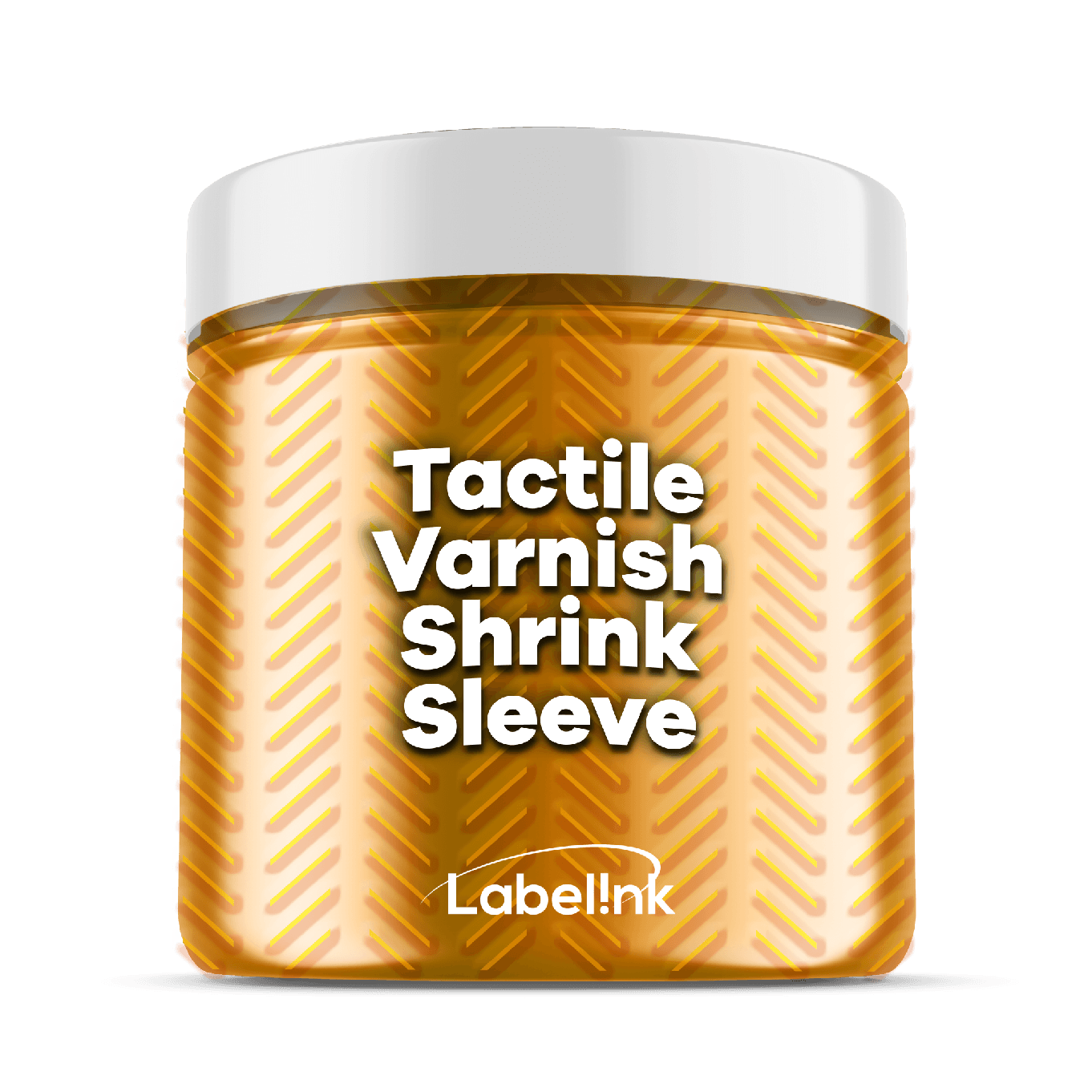 orange-shrink-sleeve-on-jar-with-tactile varnish