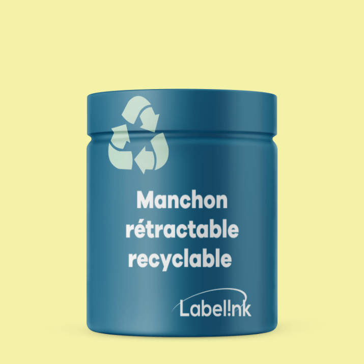 Manchon rétractable recyclable