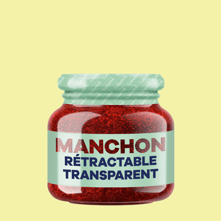 Manchon rétractable transparent
