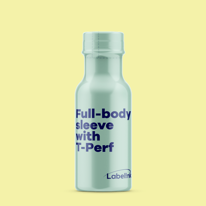 full-body shrink sleeve with t-perf