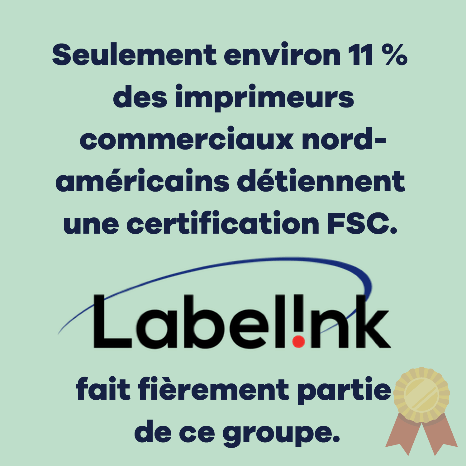 green text box with Labelink logo