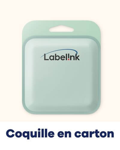 Boîte pliante de type coquille en carton (clamshell)