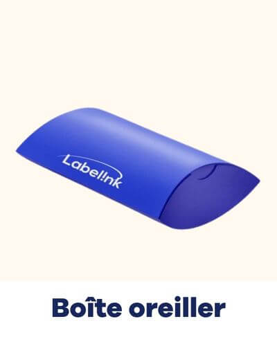 Boîte pliante de type oreiller